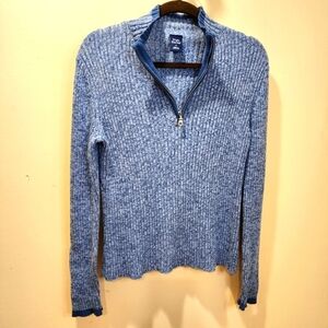 HIGH SIERRA men's half zip sweater size M